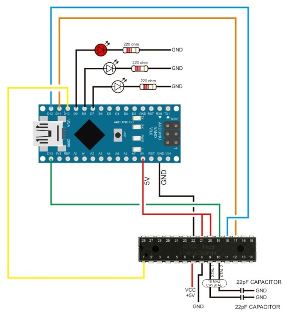 Arduino_Nana_as_a_programmer