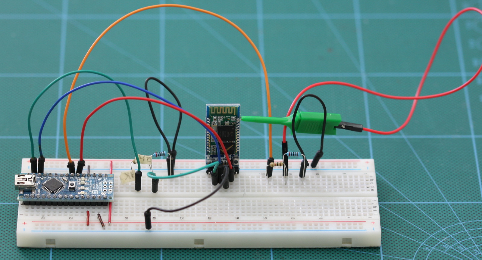 Arduino with HC05 (ZS040) Bluetooth module AT MODE Martyn Currey