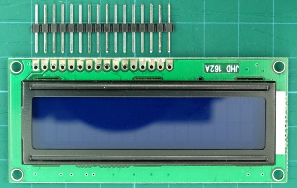 HD44780 character LCD with parallel interface