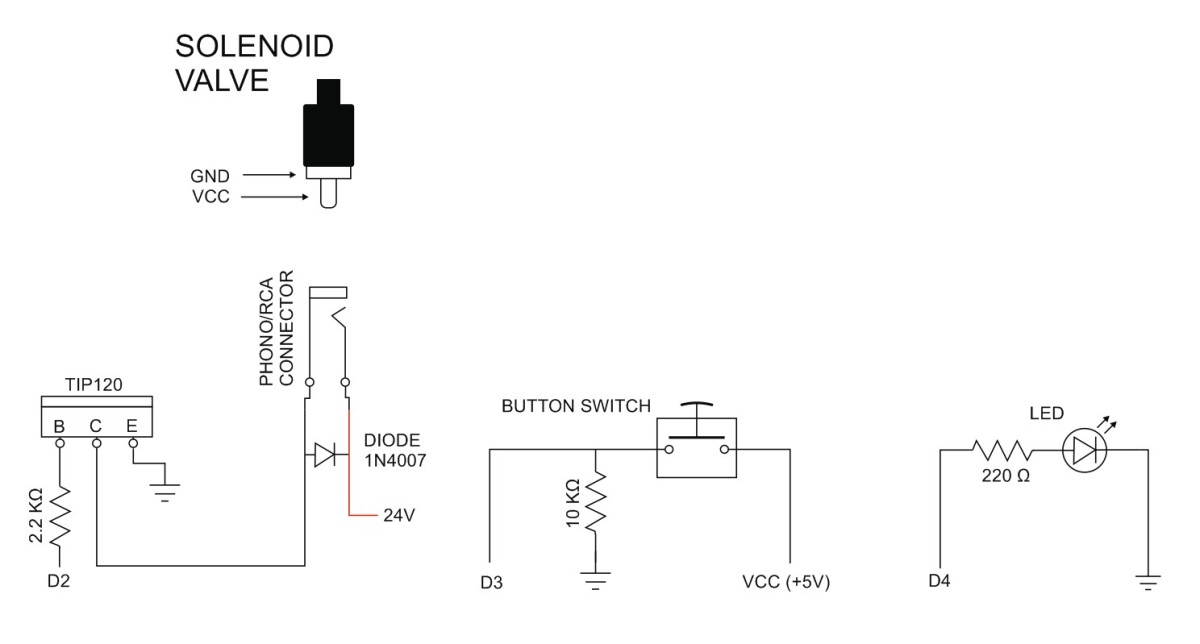 Controlling a Solenoid Valve from an Arduino. Updated. Martyn Currey