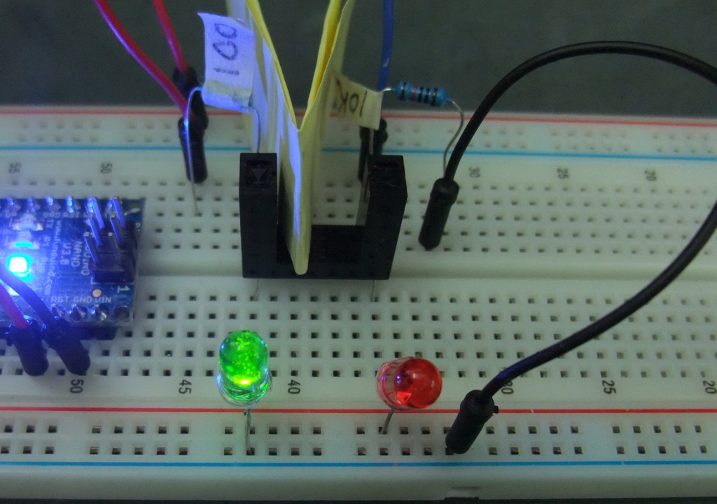 Interrupter Test Circuit: Beam broken