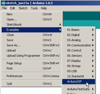 Arduino Nano as an ISP Programmer – Martyn Currey