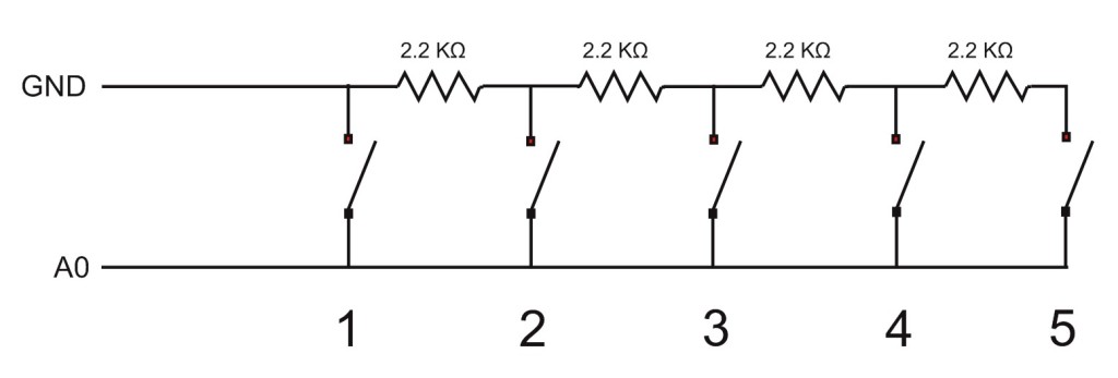 DIY Single Wire Keypad