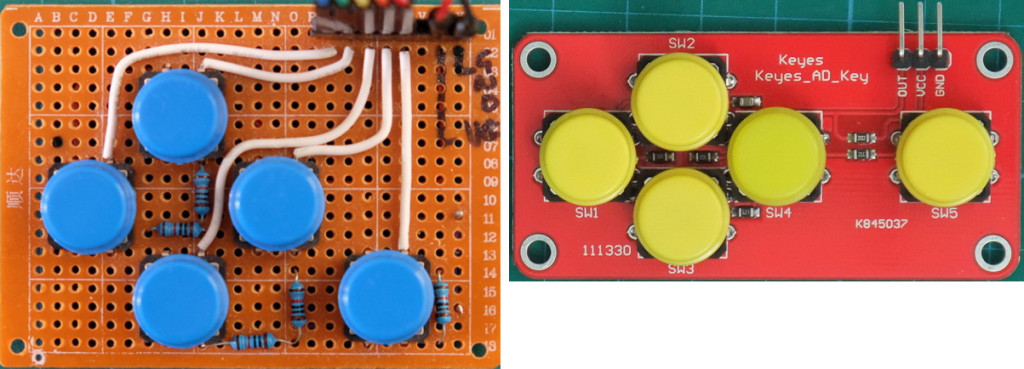 Keypads used in the dropController