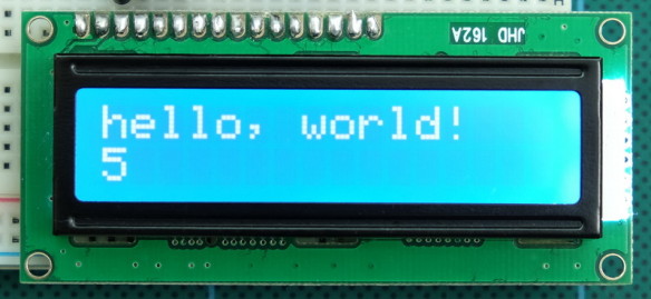 Arduino with HD44780 based Character LCDs | Martyn Currey