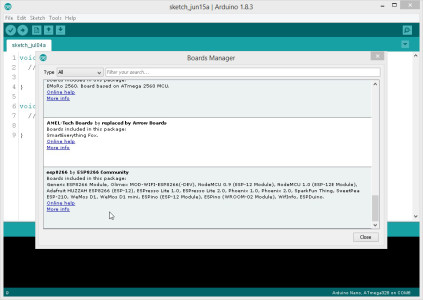 ESP8266 and the Arduino IDE – Martyn Currey image.