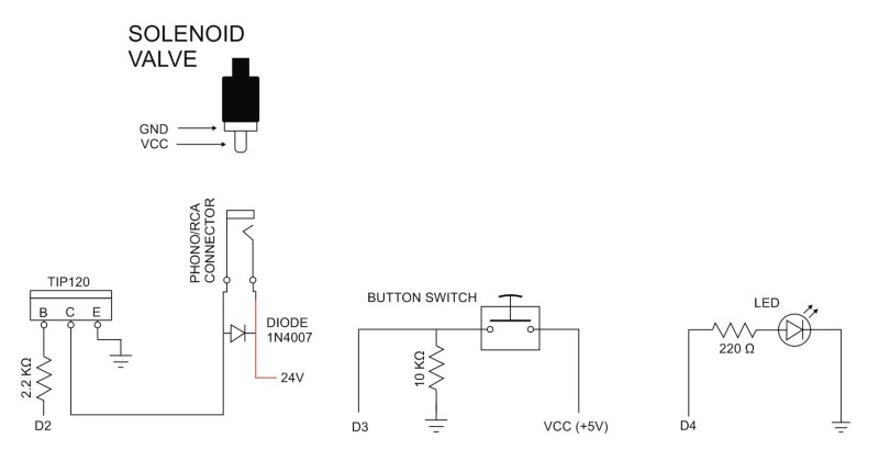 Controlling a Solenoid Valve from an Arduino. Updated. – Martyn Currey