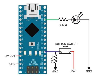 Press Arduino Switching Things On And Off With An Arduino: Press For On, Release For ...